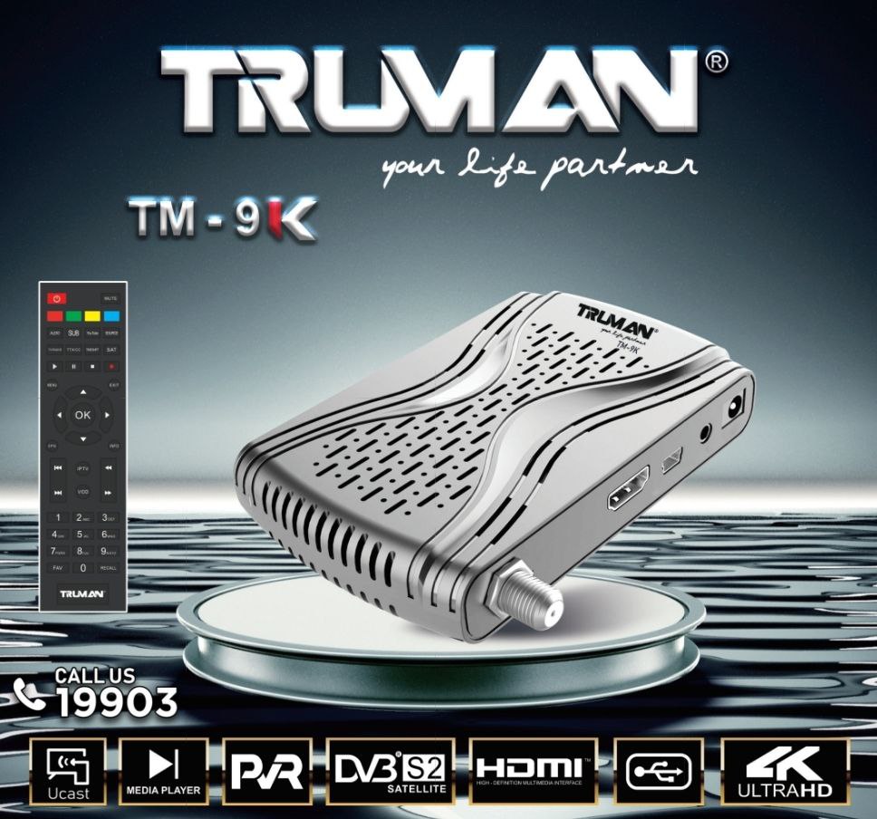 Truman - Digital Satellite Reciever Mini HD - TM 9K